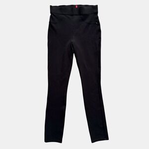 Spanx The Perfect Pant Slim Skinny Black High Rise Pull On Womens XS/TP ponte